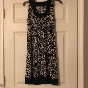 Black and White Dress